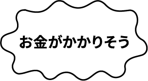 お金がかかりそう